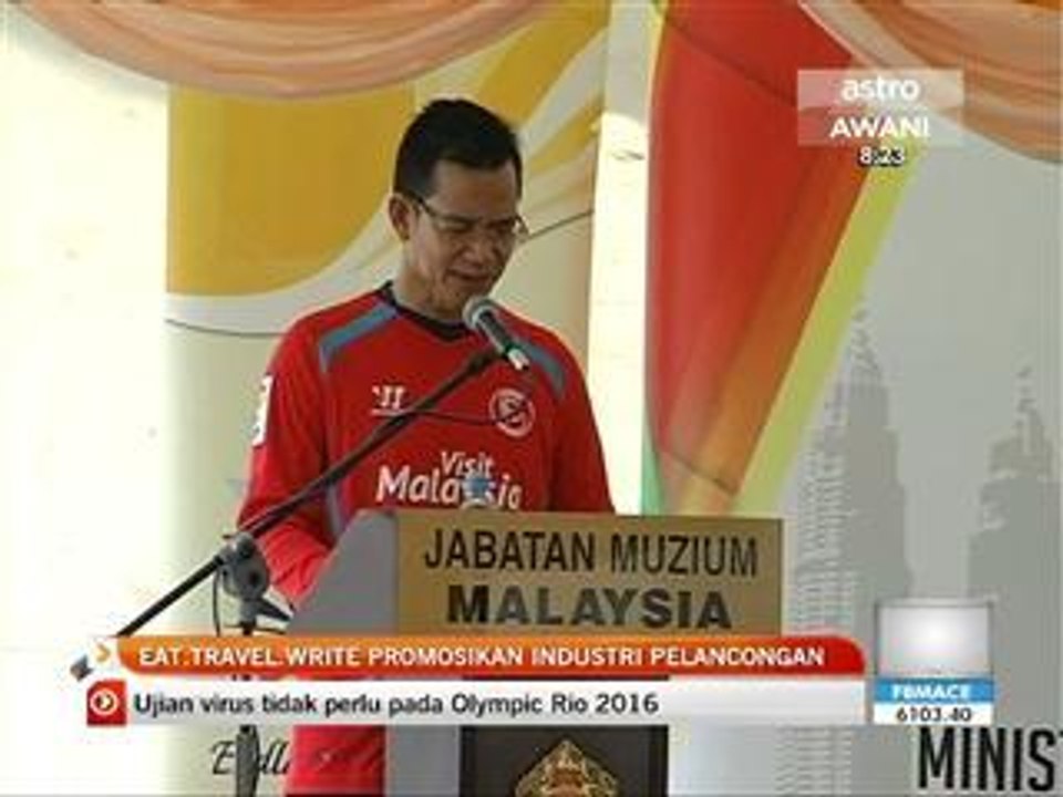Eat.Travel.Write promosikan industri pelancongan