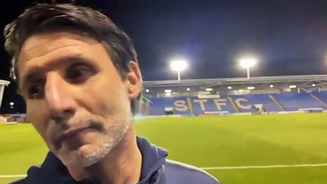 Danny Cowley post Shrewsbury