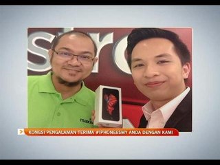 Kongsi pengalaman terima #Iphone6smy anda dengan kami