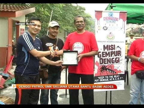 Denggi Patrol SMK Saujana Utama bantu basmi aedes