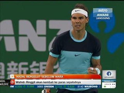 Tenis Masters Shanghai: Rafael Nadal bergelut sebelum mara