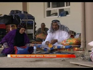 580 jemaah haji dari Mosul terkandas