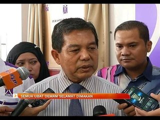 Semua ubat demam selamat dimakan