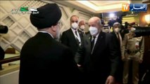 رئيس الجمهورية عبد المجيد تبون يلتقي الرئيس الإيراني إبراهيم رئيسي