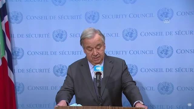Son dakika: BİRLEŞMİŞ MİLLETLER - Guterres, Rusya'nın Donetsk ve Luhansk'ın sözde bağımsızlığını tanıma kararını eleştirdi