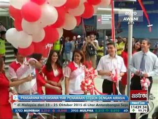 Kerjasama Prasarana hak penamaan stesen dengan AirAsia