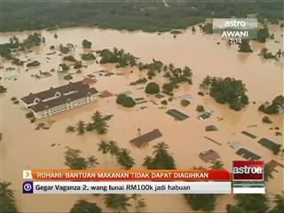 Bantuan makanan tidak dapat diagihkan