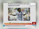 Ronaldinho mungkin dengan arena bola sepak Malaysia