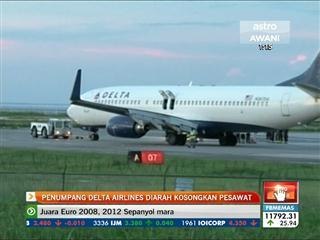 Penumpang Delta Airlines diarah kosongkan pesawat