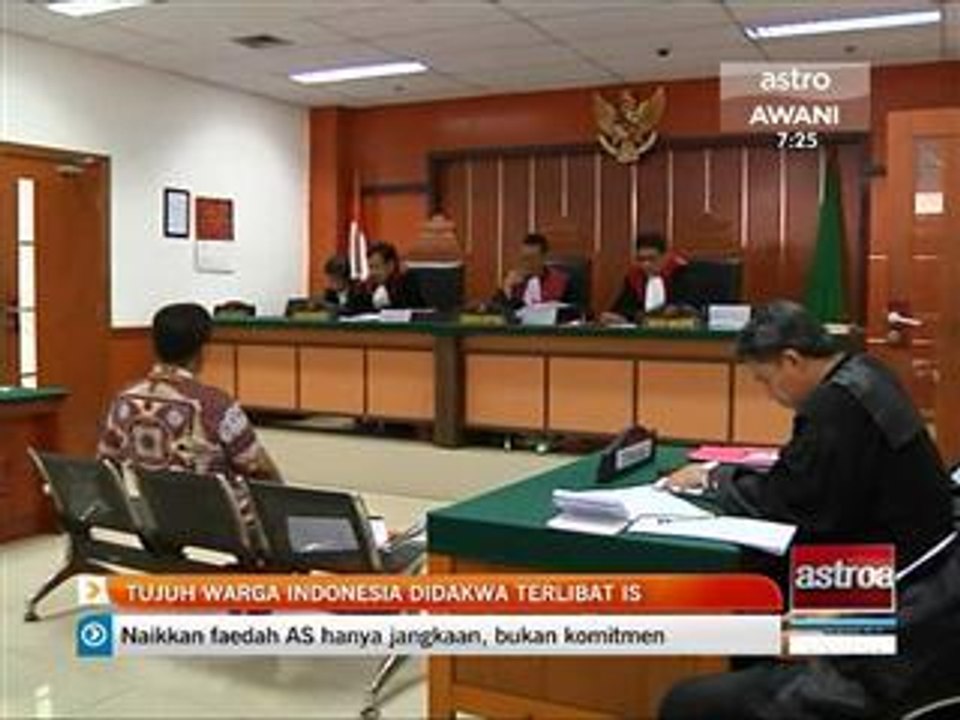 Tujuh warga Indonesia didakwa terlibat IS