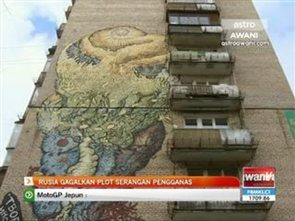 Rusia gagalkan plot serangan pengganas