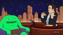 Smiling Friends Clip - Mr. Frog Talks to Jimmy Fallon