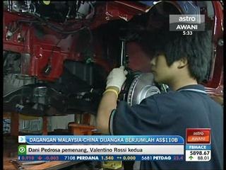 Perdagangan Malaysia-China dijangka meningkat AS110 bilion