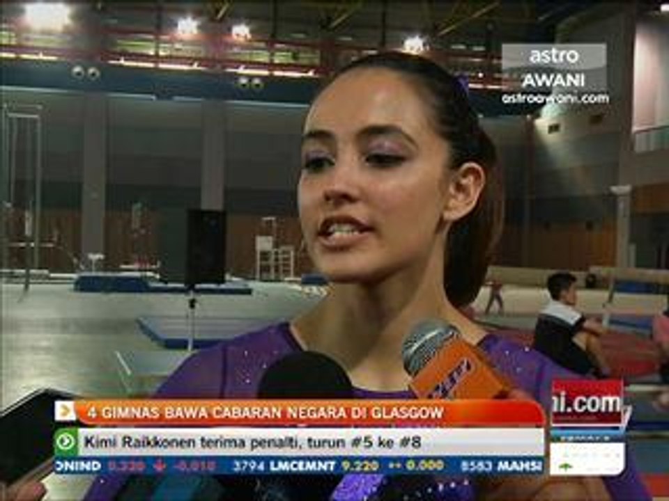Empat gimnas bawa cabaran negara ke Glasgow