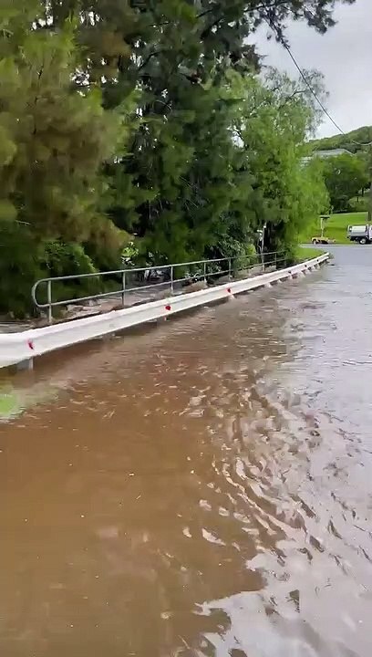 Spring Creek flooding in Kiama - Illawarra Mercury - February 2022