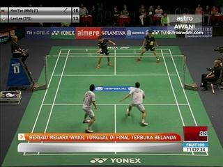 Beregu negara wakil tunggal di Final Terbuka Belanda