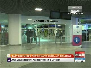 Gara-gara mogok, perkhidmatan keretapi ditangguh