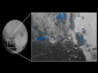 Blue skies on Pluto