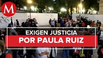 En Chiapas realiza marcha para exigir justicia por Paula, mujer que fotografió a su atacante