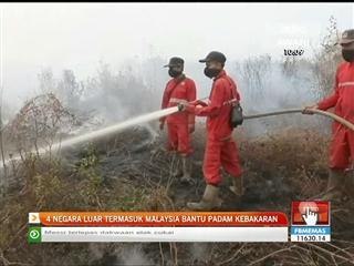 4 negara asing termasuk Malaysia bantu padam kebakaran