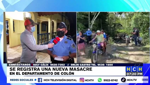 ¡Nueva Masacre! Asesinan a pareja de ancianos y a su hijo en aldea Cuyamel en Balfate, Colón