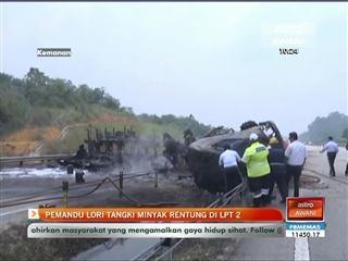 Pemandu lori tangki minyak rentung LPT 2