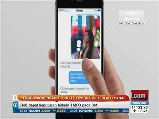 Pengguna mengadu Touch ID Iphone 6s terlalu panas
