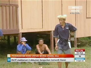 Pendekatan khas untuk murid orang asli