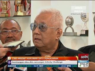 Susulan kekecohan penonton: FAM anggap hukuman satu pengajaran