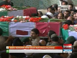 Rempuhan di Mina: Iran mahu kerajaan Arab Saudi bertanggungjawab