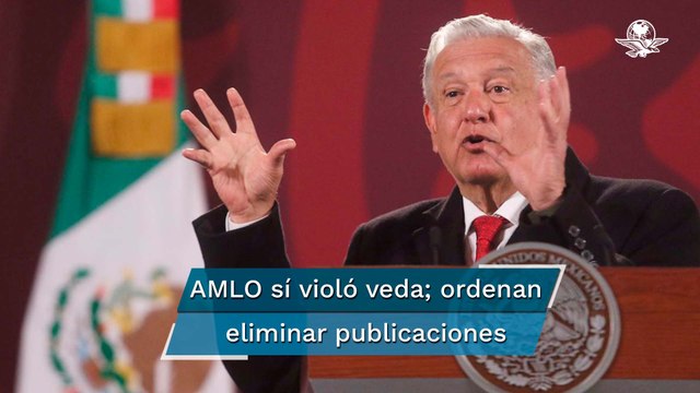 AMLO sí violó veda por revocación de mandato, ratifica Tribunal Electoral