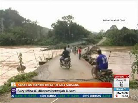 Susulan banjir kilat di Gua Musang