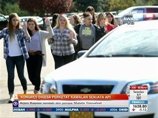 Kongres digesa perketat kawalan senjata api