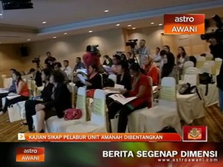 Kajian sikap pelabur unit amanah dibentangkan