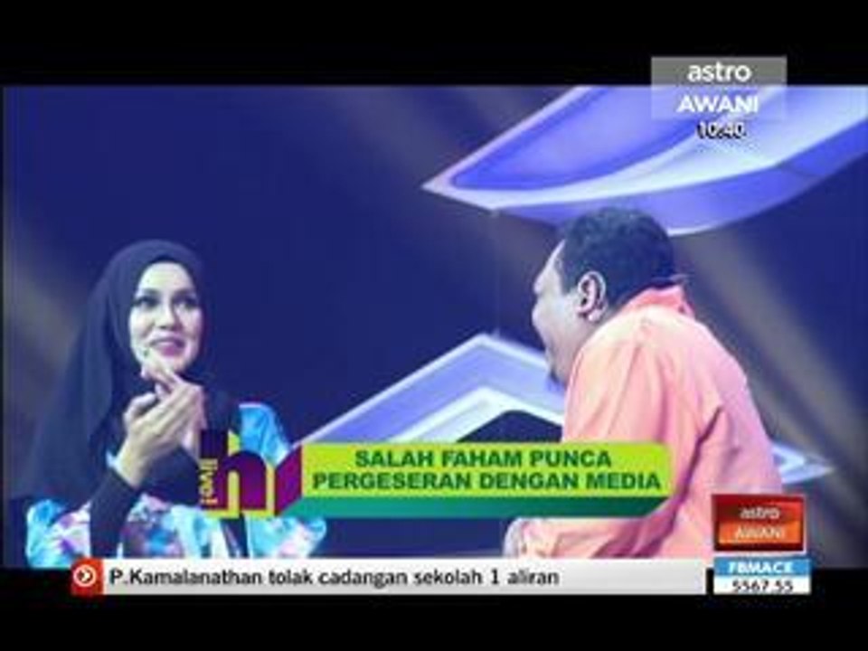 Salah faham punca pergeseran dengan media- Uqasha Senrose