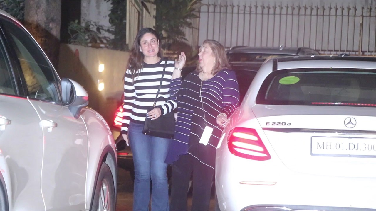 Karisma Kapoor के घर देर रात क्यों पहुंची Kareena Kapoor ? Watch video | FilmiBeat