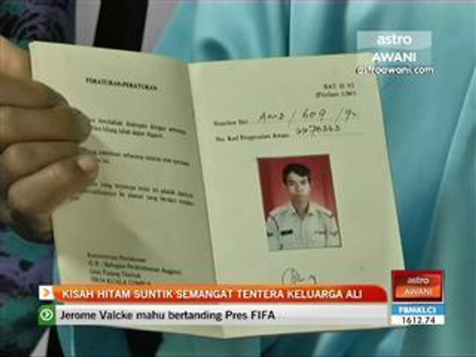 Kisah hitam suntik semangat tentera keluarga Ali