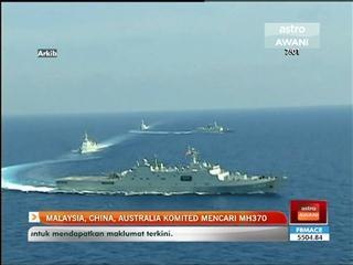 Malaysia, China, Australia komited cari MH370