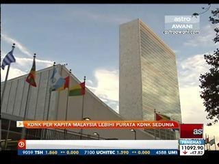 KDNK per kapita Malaysia lebihi purata KDNK sedunia