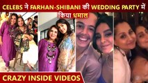 INSIDE PICS | Rhea, Farah Khan, Anusha & Other Celebs Have A Blast At Farhan-Shibani's Wedding Bash