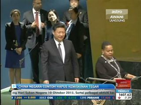 China negara contoh hapus kemiskinan tegar