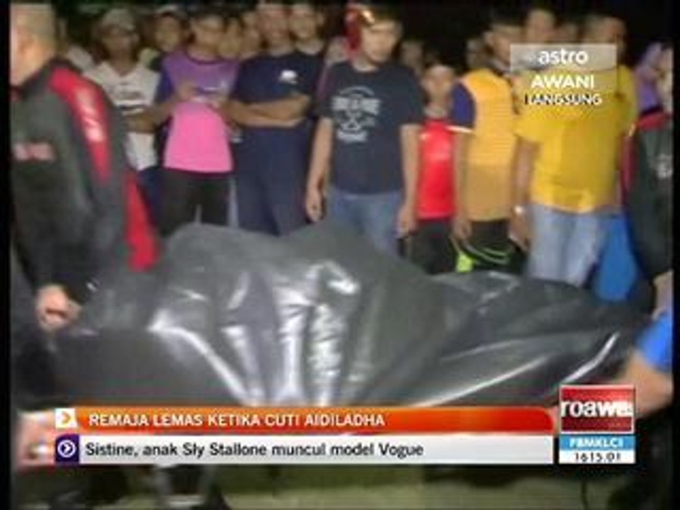 Remaja lemas ketika cuti Aidiladha