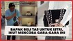 Viral Aksi Kocak Bapak-bapak Beli Tas untuk Istri, Ikut Mencoba gara-gara Ini