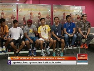 Tenis: Harapan disandarkan kepada 5 pemain