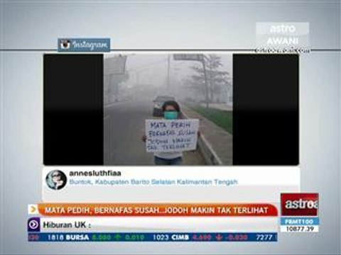Mata pedih, bernafas susah,jodoh makin tak terlihat #kabutasap