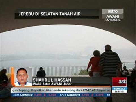 Jerebu di selatan tanah air