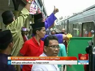 KTMB akan lancar dua tren ETS mulai Oktober