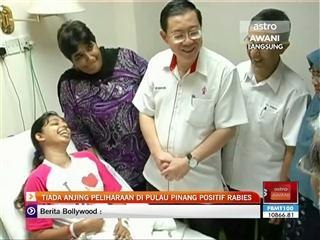 Tiada anjing peliharaan di Pulau Pinang positif rabies