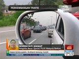 Perkembangan aliran trafik di Lebuhraya Plus