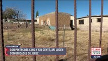 Con pintas del CJNG, así lucen comunidades en Zacatecas